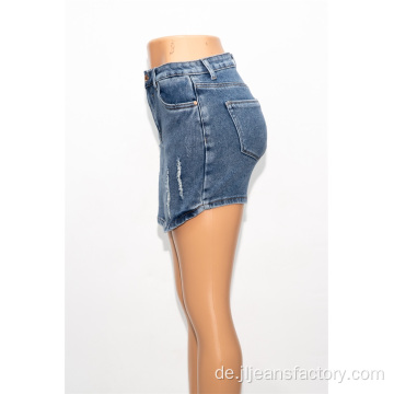 Damen Denim Kurze Rock Großhandel Elegante Denim Rock